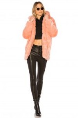 LPA FAUX FUR JACKET 84 in ROSETTE | fluffy pink jackets | winter luxe