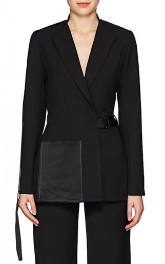 MANNING CARTELL Director’s Cut Blazer ~ black wrap style blazers