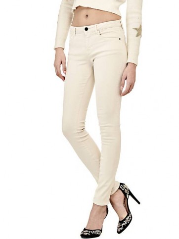 GUESS BEIGE SKINNY PANTS