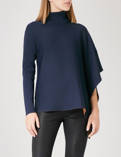 ted baker navy cape