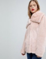 ASOS Faux Fur Collar Jacket | winter luxe jackets