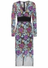 DIANE VON FURSTENBERG Floral guipure lace dress