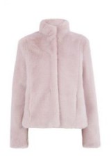 OASIS MIMI FAUX FUR JACKET / lilac jackets