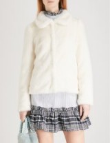 SHRIMPS Junior Royal faux-fur jacket / cream jackets