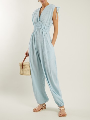 LOUP CHARMANT Delfines cotton jumpsuit ~ holiday chic