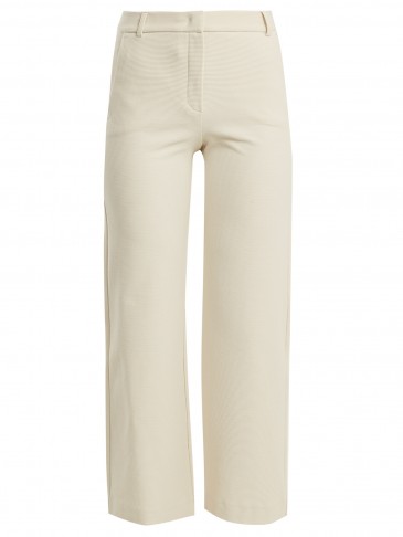 WEEKEND MAX MARA Tiberio trousers ~ ivory cropped pants ~ spring look