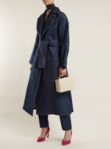 MAISON RABIH KAYROUZ Notch-lapel denim coat ~ casual chic