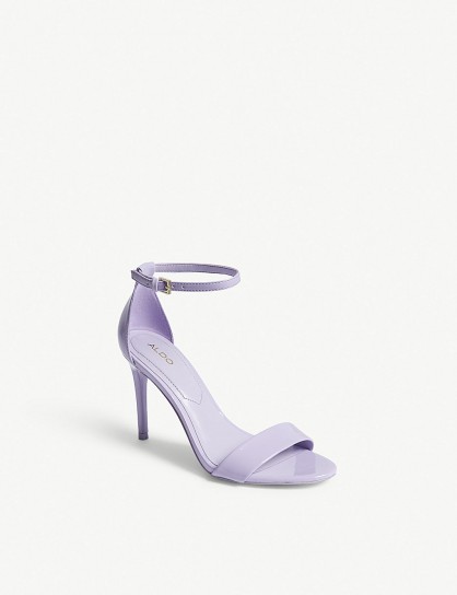 ALDO Cally lilac patent sandals