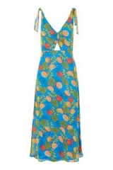 Topshop Citrus Midi Skater Sundress | printed sundresses