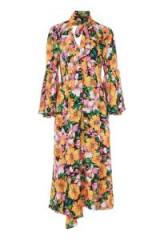 TOPSHOP Heavy Petal Chuck On Dress / romantic high neck drsses