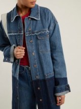 ACNE STUDIOS Kanani indigo panel denim jacket