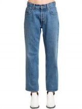 MAISON MARGIELA VINTAGE EFFECT COTTON DENIM JEANS