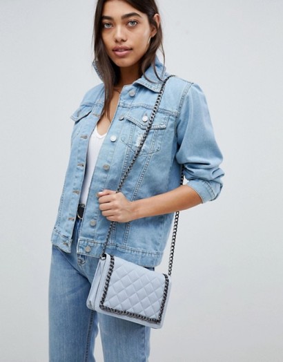 Boohoo Oversized Denim Jacket | distressed blue jackets