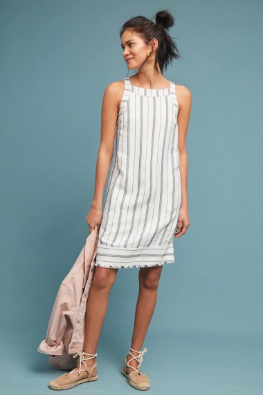 Akemi + Kin Claudia Striped Shift Dress ~ sunny vacation dresses