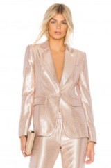 RACHEL ZOE DEBRA JACKET / shiny luxe jackets