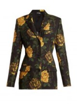 KWAIDAN EDITIONS Ruscha floral-print single-breasted jacket / tailored trouser suit jackets