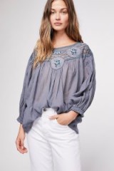 Free People Secret Garden Blouse | peasant tops