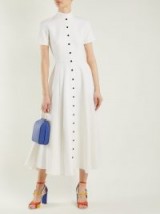 EMILIA WICKSTEAD Camilla wool-crepe dress ~ effortless elegance