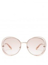 CHLOÉ Carlina round-frame sunglasses ~ chic summer eyewear