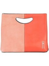 HAYWARD minimal tote ~ small chic colourblock bags