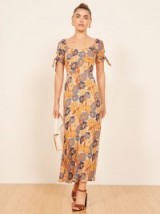 Reformation Meredith Dress in Terrazza | long floral summer dresses | garden party