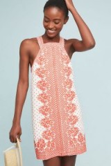 Maeve Elin Embroidered Shift Dress ~ instant summer style