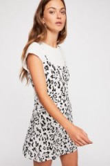 Intimately Top It Off Printed Slip at Free People | animal print cami dress