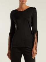 GALVAN Vesper fringed top ~ chic evening wear