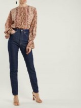 EMILIA WICKSTEAD No. Twenty Eight high-rise jeans ~ indigo denim