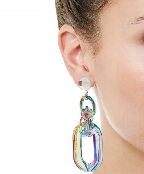 DIANA BROUSSARD Nobu Earrings Multi | multicoloured statement jewellery