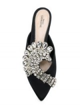 PAULA CADEMARTORI Flower Opulence / floral crystal mules