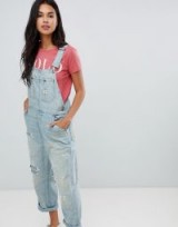 Polo Ralph Lauren Distressed Dungarees – summer denim overalls