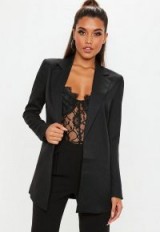 MISSGUIDED black boyfriend blazer – smart going out jacket – glam it up!