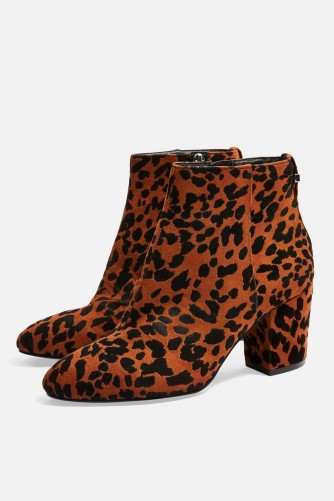 topshop animal boots
