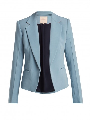 ROKSANDA Indo blue tailored blazer ~ smart suit jacket