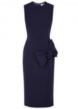 ROKSANDA Laurana navy cady dress ~ chic little blue dress