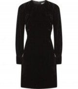 REISS BIANCA VELVET MINI DRESS BLACK ~ lbd ~ party wear