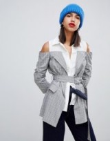 Current Air Off The Shoulder Check Jacket