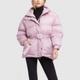 Ienki Ienki MICHILIN COAT in MAUVE MIST ~ chic puffer jacket