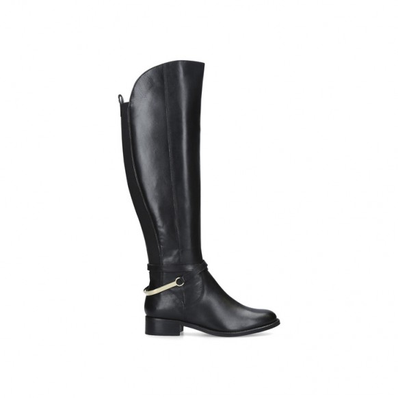 CARVELA PARADING contoured knee-high boot in black