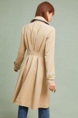 ett:twa Jayda Trench Coat in Sand | gathered back coats