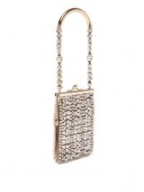 ROSANTICA BY MICHELA PANERO Flo crystal-embellished bag ~ glamorous small event bags