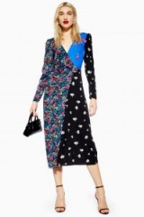 TOPSHOP Grand Estate Mix Midi Dress / floral dresses