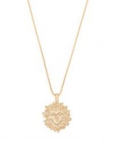 SAINT LAURENT Sun pendant necklace ~ designer jewellery