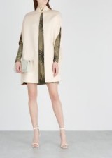 VALENTINO Ecru wool cape ~ chic neutral capes