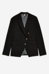 TOPSHOP Asymmetric Jacket in Black – asymmetrical designs