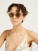 JIMMY CHOO Audrey crystal cat-eye sunglasses ~ luxe eyewear ~ retro summer accessory