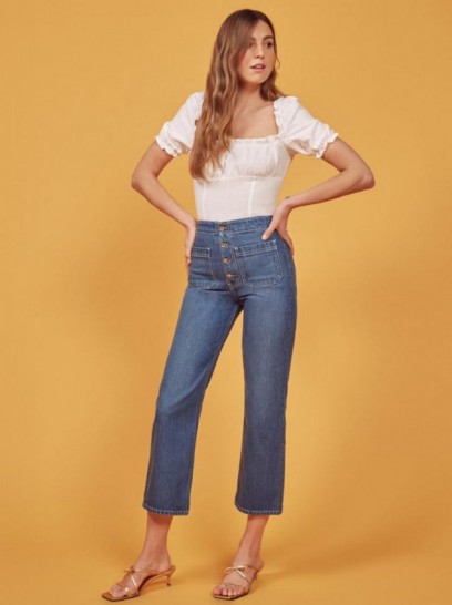reformation 70s jeans
