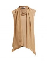 MAX MARA Madera top ~ camel-brown jersey tops