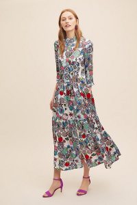 Jessica Russell Flint Rock The Kashah Silk Shirt Dress